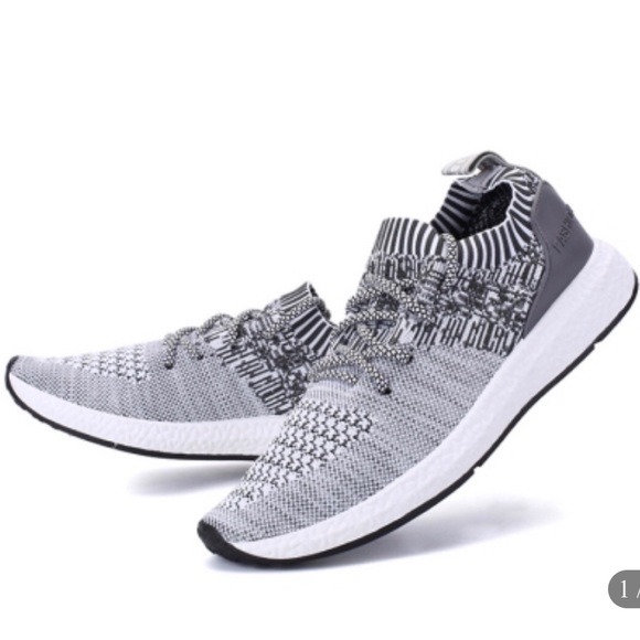 Shoes - Grey Athletic Sneakers Fashion Unisex